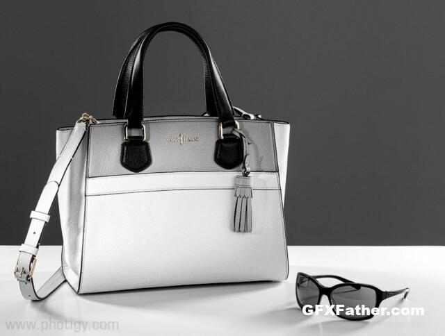 Photigy - Product Photography Tutorial Leather Handbag