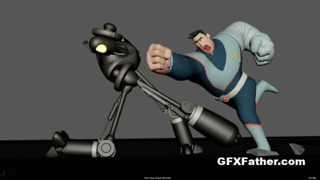 The Gnomon Workshop - Animating A Complex Fight Action Sequence In Maya