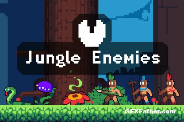 Unity Asset Forest Enemies Pixel Art Sprite Sheet Pack