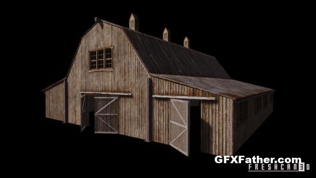 Unreal Engine Barnyard - Barns & Structures Pack