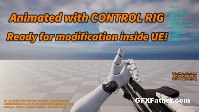 Unreal Engine Customizable Shooter Arms Animations