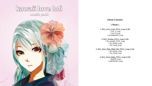 Unreal Engine Kawaii Love Lofi Music Pack