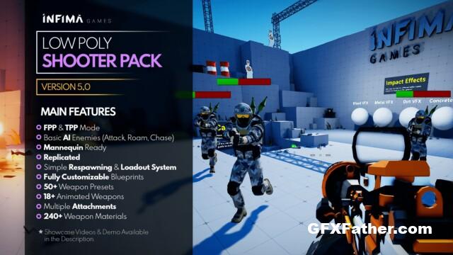 Unreal Engine Low Poly Shooter Pack