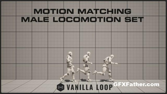 Unreal Engine Motion Matching Male Locomotion Set