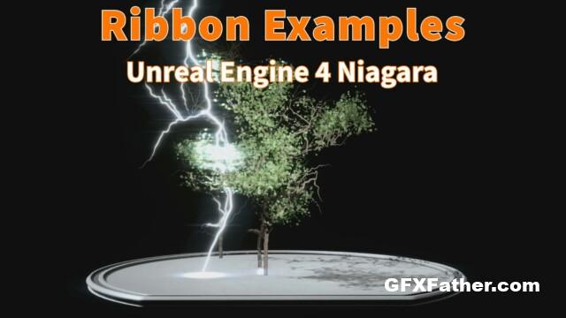Unreal Engine Niagara Ribbon examples