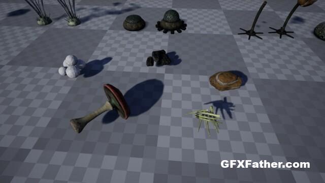 Unreal Engine SCIFI / Fantasy Mushroom
