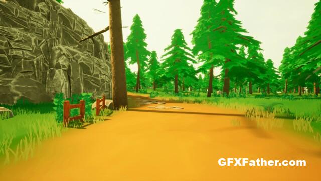Unreal Engine Stylized Forest Environment