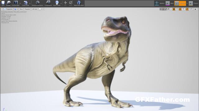 Unreal Engine Tyrannosaurus Rex