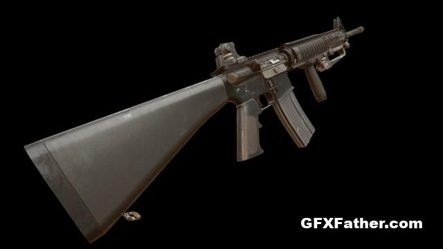 Unreal Engine USA Weapon M16A4