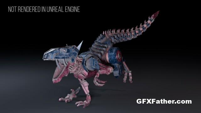 Unreal Engine Velociraptor Mech