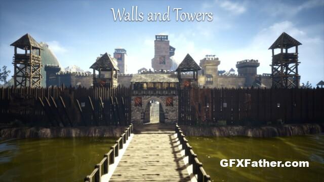 Unreal Engine Walls and Towers