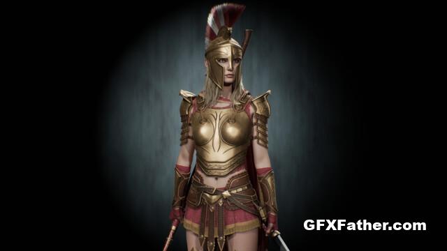 Unreal Engine Woman Base : Sparta # 1