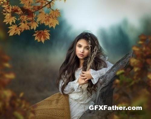 Lisset Perrier Photography - Glowing Girl - Mastering Light and Airy Portraits Photoshop Editing Tutorial for Outdoor Images