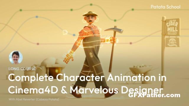 Patata School – Complete Character Animation in C4D & Marvelous Designer