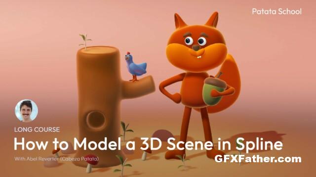 Patata School – How to Model a 3D Scene in Spline