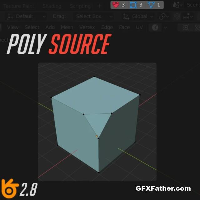 Poly Source v4.0.6 for Blender