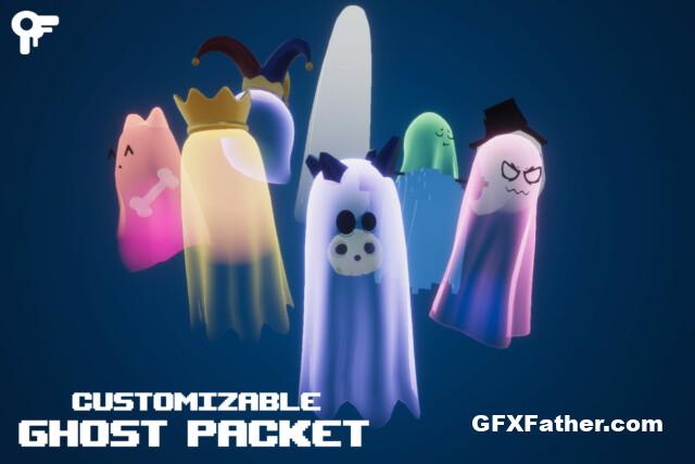 Unity Asset Customizable Ghosts Pack