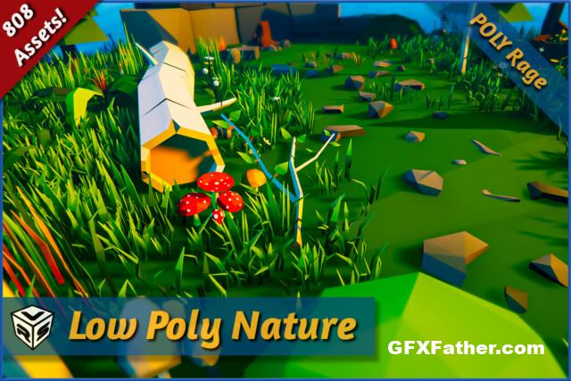 Unity Assets Low Poly Nature Lush and Diverse Environments v1.0