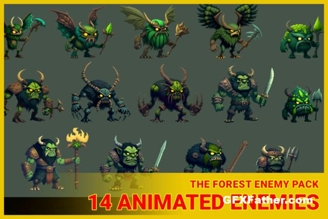 Unity Assets The Forest Enemy Pack v1.0