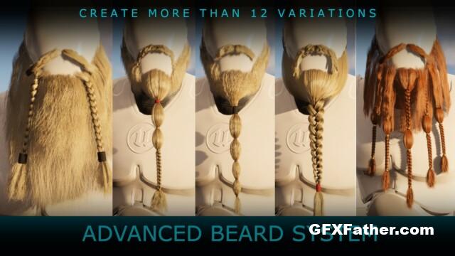 Unreal Engine Advanced Beard System