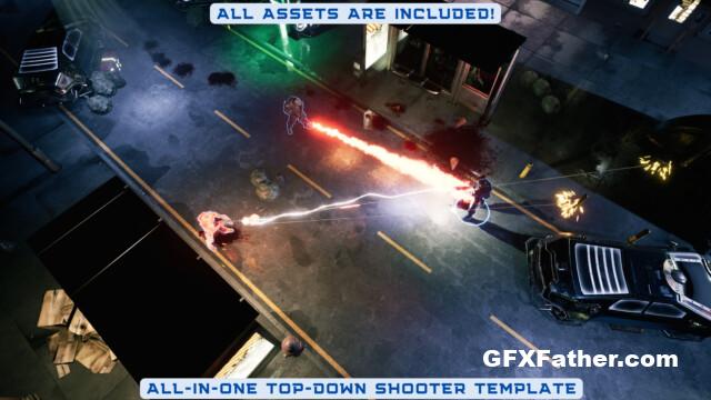 Unreal Engine Defender Top Down Shooter V2 v2.2.4