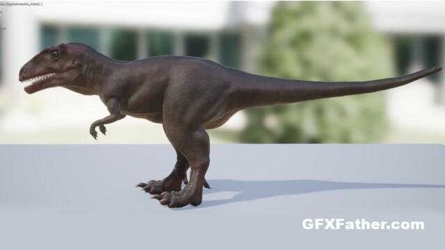Unreal Engine Giganotosaurus