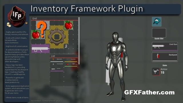 Unreal Engine Inventory Framework Plugin v2.4