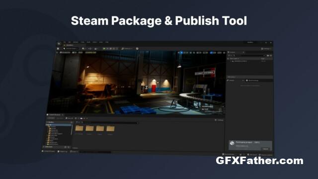 Unreal Engine Steam Package & Publish Tool