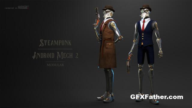 Unreal Engine Steampunk Android 2