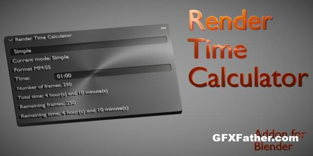 Render Time Calculator 3.0 for Bledner
