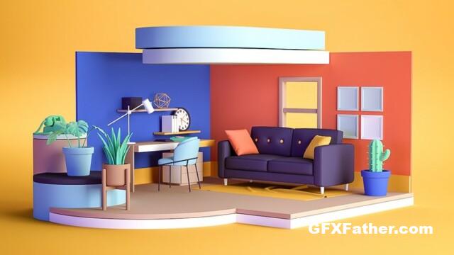Udemy -Creating An Animated Room For Motion Graphics With Cinema 4D