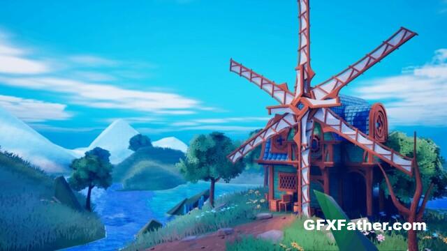 Udemy - Learn Stylized Game Environment Creation Blender And Ue5