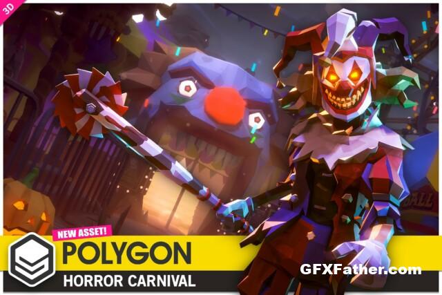Unity Assets POLYGON Horror Carnival - Low Poly 3D Art by Synty
