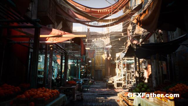 Unreal Engine Market Street Environment Kit