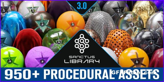 Sanctus Library - Procedural Materials for Blender