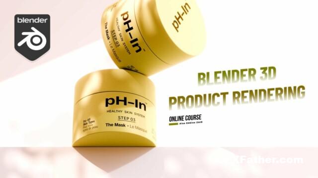 Skillshare - Blender 3D Level up Your Cosmetic Product Rendering