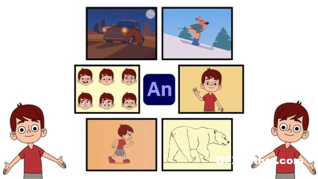 Udemy - Mastering 2D Animation in Adobe Animate (Basic to Advance)