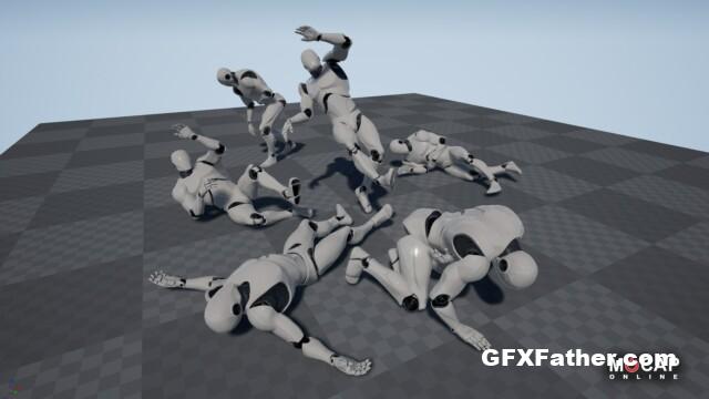 Unreal Engine Death Animations - MoCap Pack