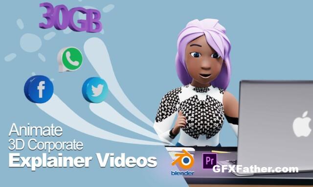 Skillshare - Animate 3D Corporate Explainer Videos In Blender And Premiere Pro