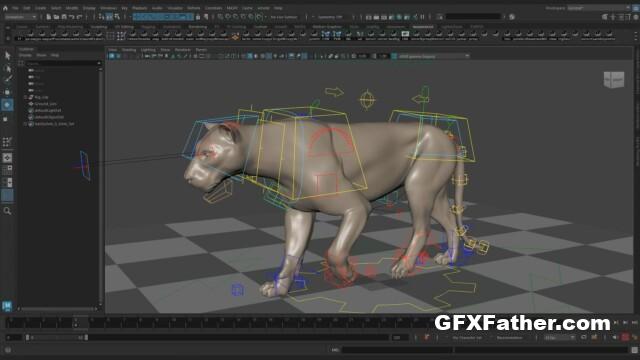 The Gnomon Workshop - Creating a Quadruped Rig For Production