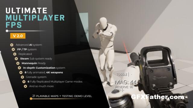 Unreal Engine Ultimate Multiplayer FPS Kit